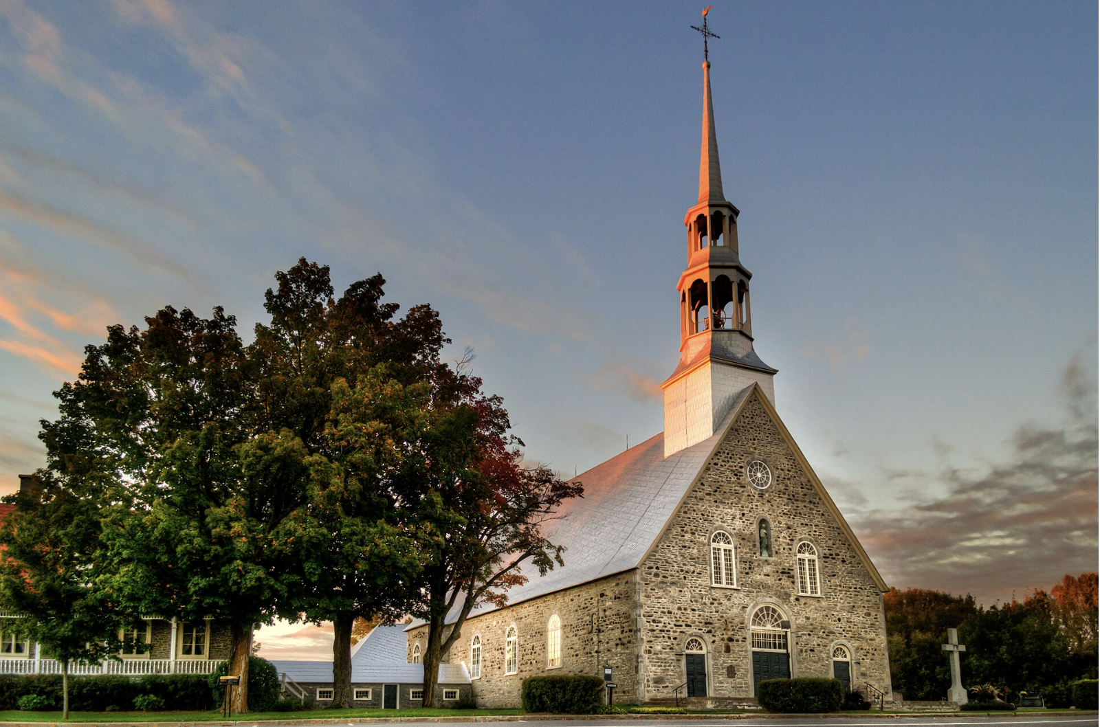 Église de Sainte-Marguerite-de-Blairfindie, Saint-Jean-sur-Richelieu. Crédit : François Carrette, Creative Commons.